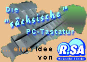 Sächsische PC-Tastatur