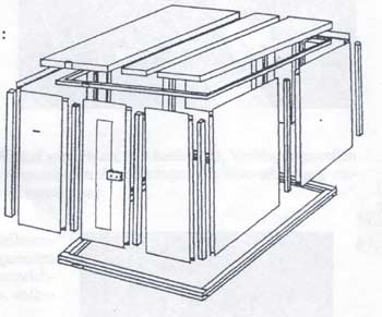 Saunabauweisen Grundriss