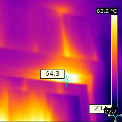 Einsatz der Wärmebildkamera