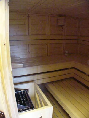 Sauna-Foto der Familie Adomeit