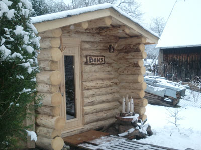Sauna-Foto der Familie Bonitz