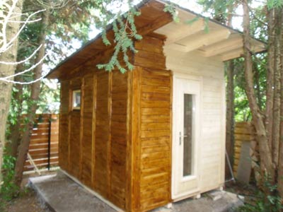 Sauna-Foto der Familie Eisenhardt
