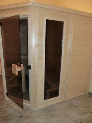 Sauna der Familie Haensel