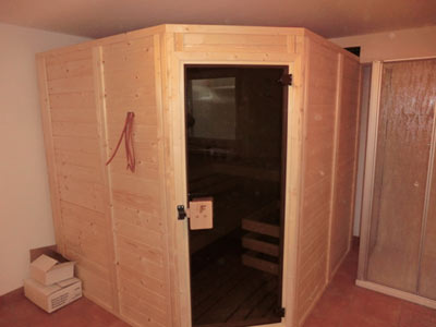 Sauna-Foto der Familie Grunert