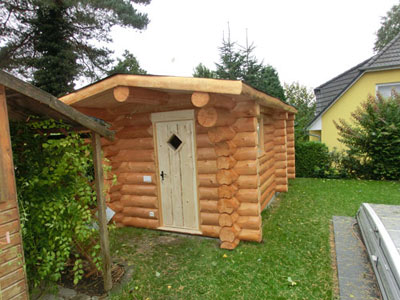 Sauna-Foto Halbstammsauna-Bernau