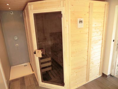Sauna-Foto der Familie Haugke