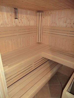 Sauna-Foto der Familie Hick