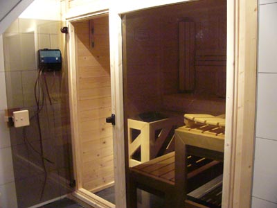 Sauna-Foto der Familie Kunz