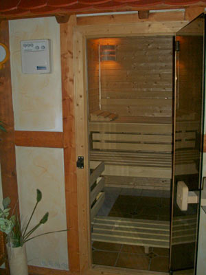 Sauna-Foto der Familie Machill