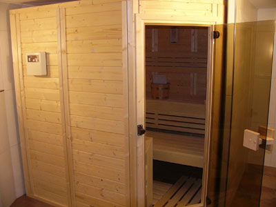 Sauna-Foto der Familie Scheerer
