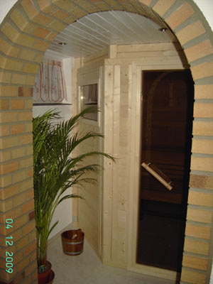 Sauna-Foto der Familie Schindler
