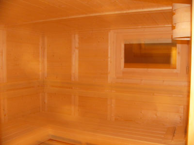 Sauna-Foto der Familie Schulze