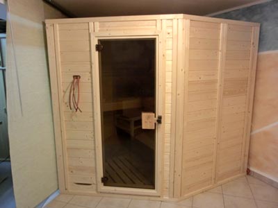 Sauna-Foto der Familie Thieme
