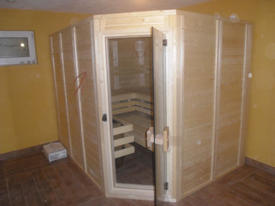 Sauna-Foto der Familie Walther