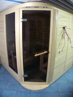 Sauna-Foto der Familie Wandel