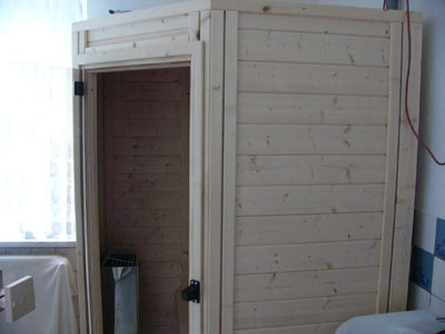 Sauna-Foto der Familie Worpitz